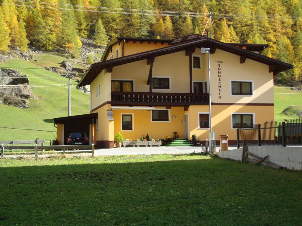 Haus Sonnschein Bed & Breakfast Solden Exterior photo